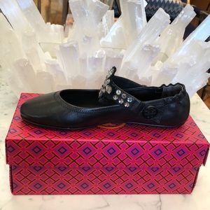 Tory Burch Embellished Ballet Flat